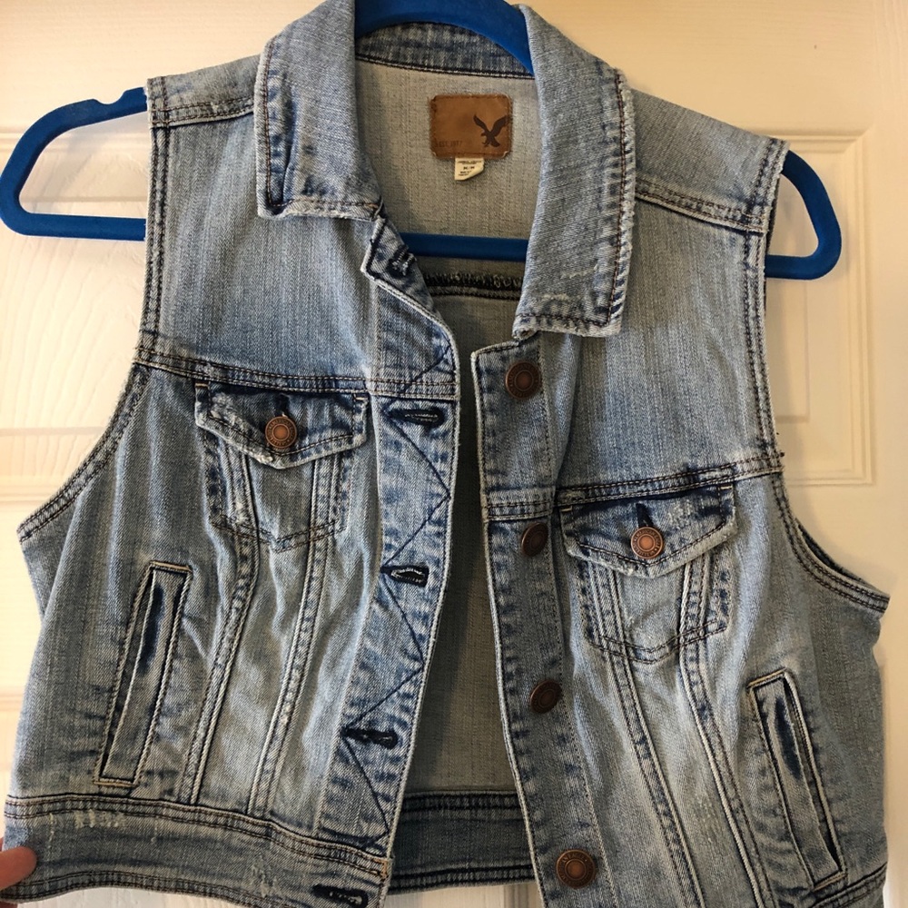 AE Jean Jacket Vest